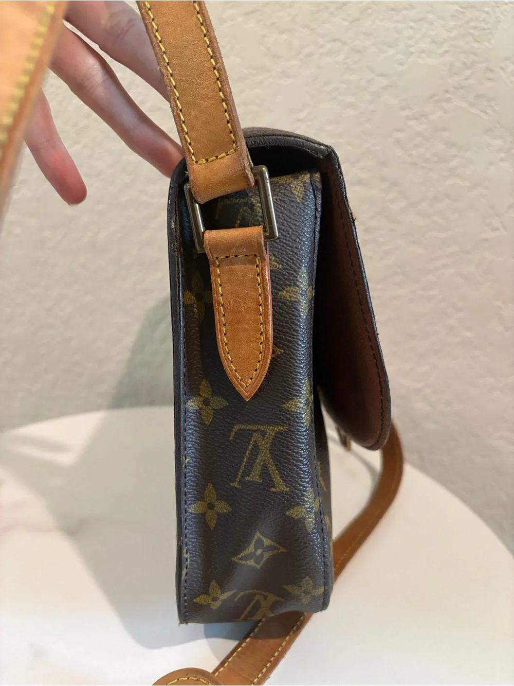 Louis Vuitton Saint Cloud GM Brown Monogram Crossbody Bag - Picture 5 of 13